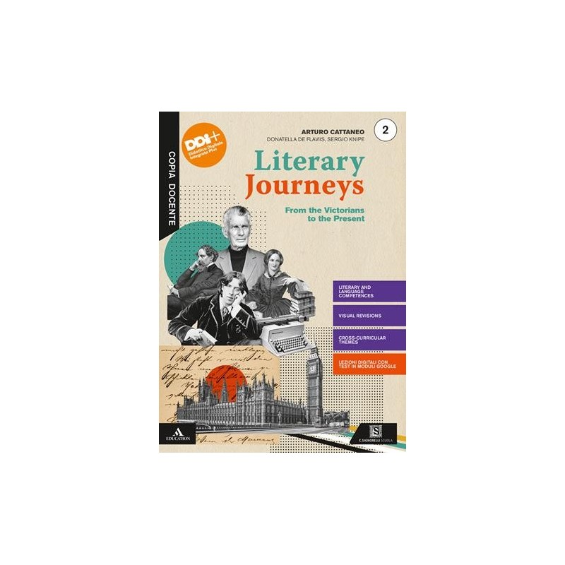 LITERARY JOURNEYS 2 + TOOLS E MAPS - ISBN: 9788843420650