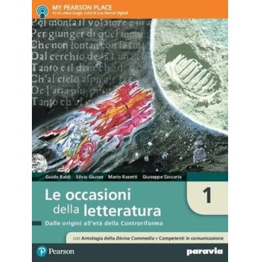 OCCASIONI DELLA LETTERATURA 1 VOL1 + COMPETENTICOMUNICAZIONE + ANTOLOG - ISBN: 9788839529138