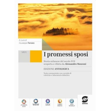 I PROMESSI SPOSI ED. ANTOLOGICA - ISBN: 9788891440044