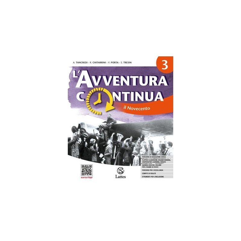 L'AVVENTURA CONTINUA VOL. 3 + ESAME DI STATO - ISBN: 9788869174841