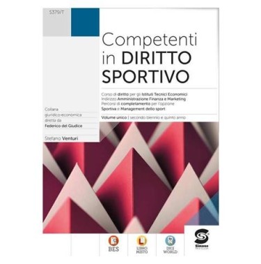 COMPETENTI IN DIRITTO SPORTIVO - ISBN: 9788891429391