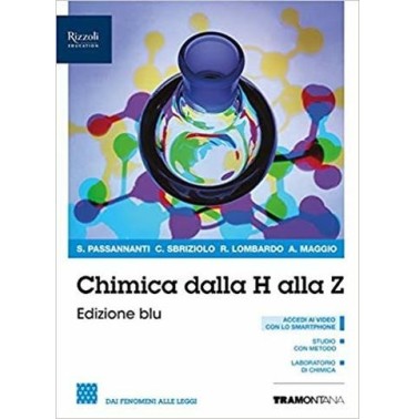 CHIMICA DA H A Z ED.BLU 1 BIEN. SET - ISBN: 9788823359383