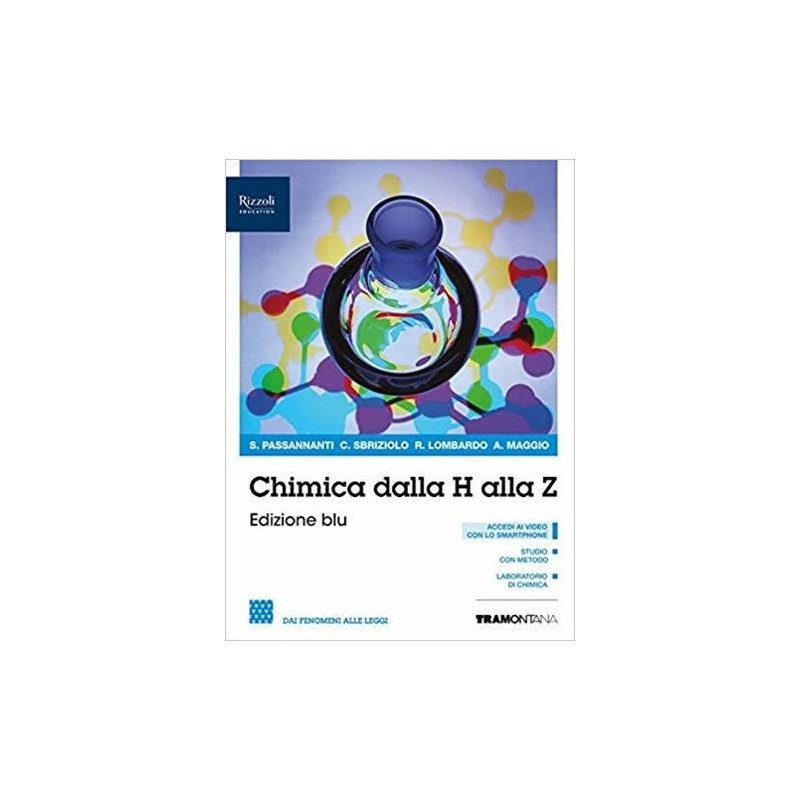 CHIMICA DA H A Z ED.BLU 1 BIEN. SET - ISBN: 9788823359383