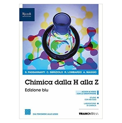 CHIMICA DA H A Z ED.BLU 1 BIEN. SET - ISBN: 9788823359383