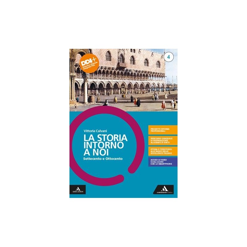 LA STORIA INTORNO A NOI 4 SETTECENTO E OTTOCENTO - ISBN: 9788824791021