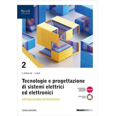 TECNOLOGIE E PROGETTAZIONE DI SISTEMI ELETTRICI ED ELETTRONICI-AUTOMAZ - ISBN: 9788823379046