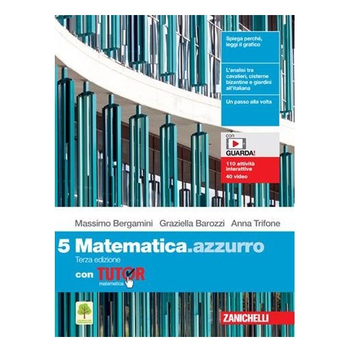 MATEMATICA.AZZURRO VOL. 5 CON TUTOR + EBOOK - ISBN: 9788808451880
