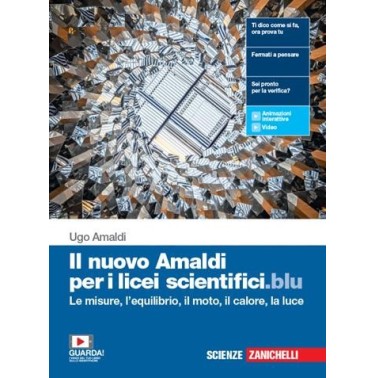 NUOVO AMALDI PER I LICEI SCIENTIFICI.BLU. PER IL PRIMO BIENNIO - ISBN: 9788808920577