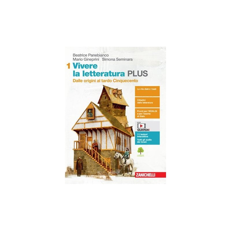 VIVERE LA LETTERATURA ED. PLUS VOL. 1 - ISBN: 9788808679949