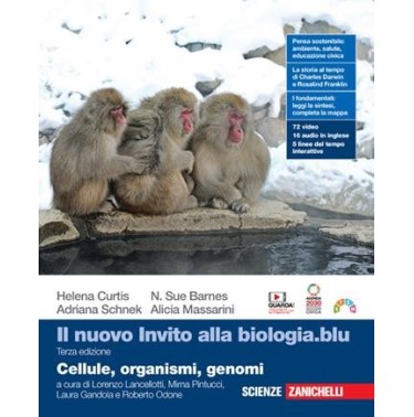 NUOVO INVITO ALLA BIOLOGIA. BLU. CELLULE RGANISMI GENOMI
