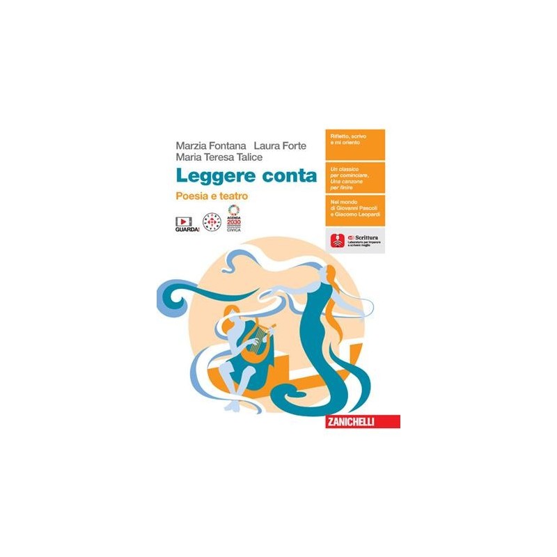 LEGGERE CONTA. POESIA E TEATRO - ISBN: 9788808362254