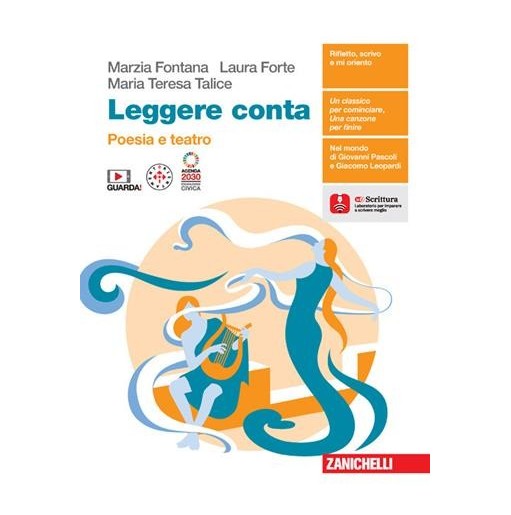 LEGGERE CONTA. POESIA E TEATRO - ISBN: 9788808362254