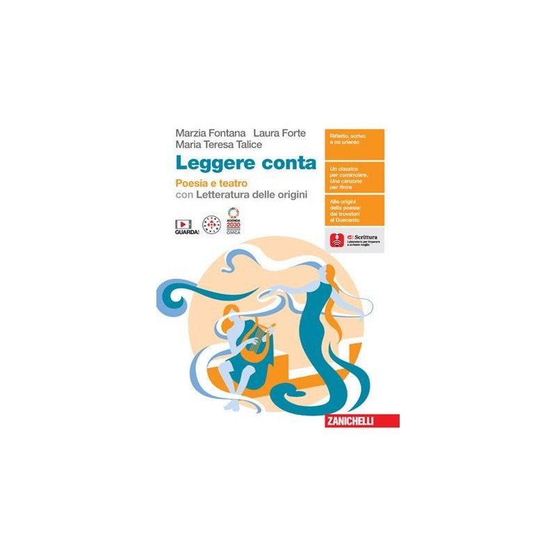 LEGGERE CONTA. POESIA E TEATRO CON LETTERATURA DELLE ORIGINI - ISBN: 9788808324078