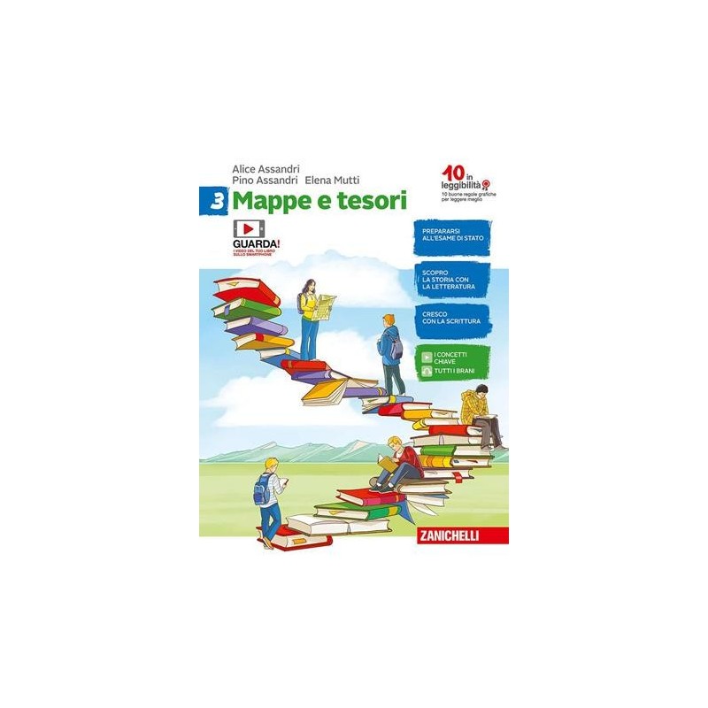 MAPPE E TESORI. PER LA SCUOLA MEDIA. CON E-BOOK. VOL. 3 - ISBN: 9788808604057