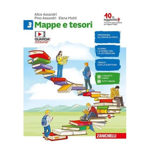 MAPPE E TESORI. PER LA SCUOLA MEDIA. CON E-BOOK. VOL. 3 - ISBN: 9788808604057