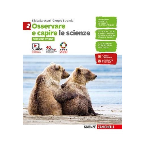 OSSERVARE E CAPIRE. LE SCIENZE. EDIZ. VERDE. PER LE SCUOLE SUPERIORI - ISBN: 9788808213013