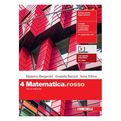 MATEMATICA.ROSSO VOL. 4 - ISBN: 9788808811530