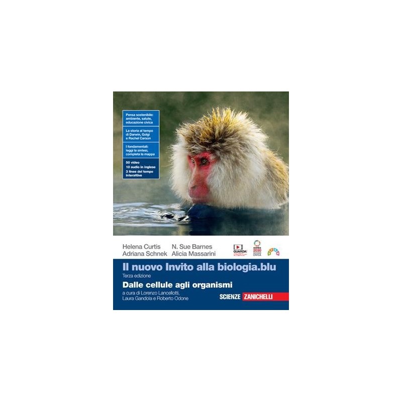INVITO ALLA BIOLOGIA.BLU. DALLE CELLULE AGLI ORGANISMI CON ESPANSIONI - ISBN: 9788808399885