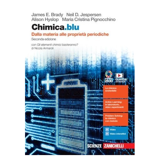 CHIMICA.BLU. DALLA MATERIA ALLE PROPRIETA' PERIODICHE. CON GLI ELEMENT - ISBN: 9788808220554