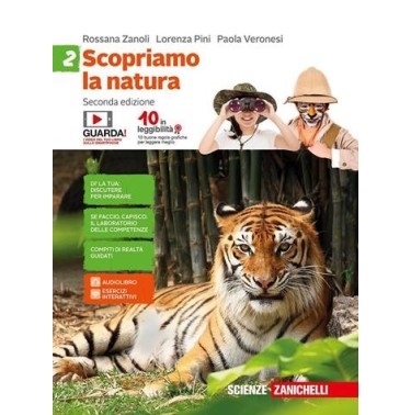 SCOPRIAMO LA NATURA. PER LA SCUOLA MEDIA. CON AGGIORNAMENTO ONLINE. VO - ISBN: 9788808179692