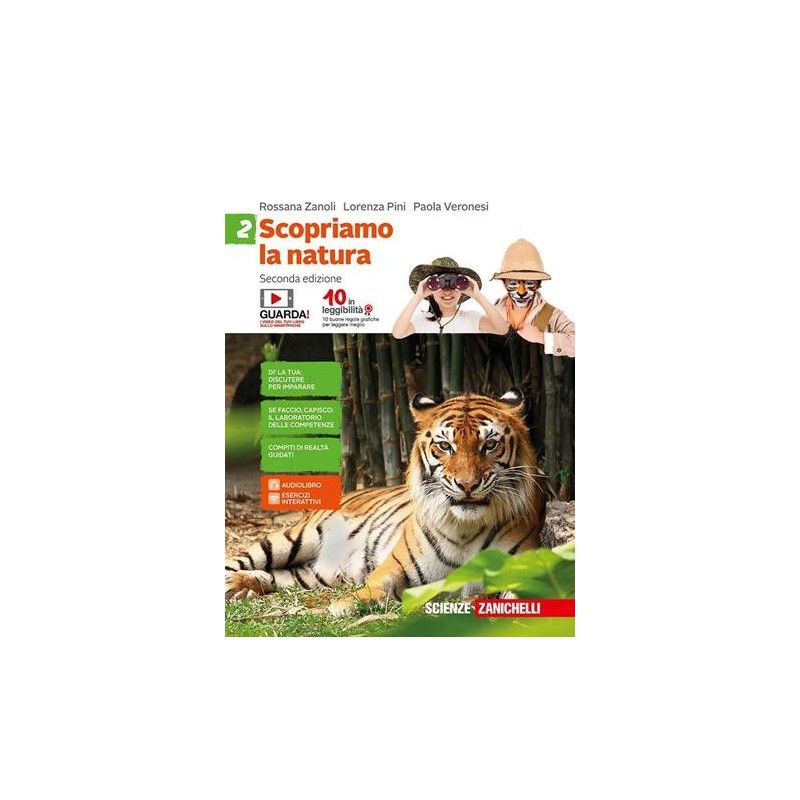 SCOPRIAMO LA NATURA. PER LA SCUOLA MEDIA. CON AGGIORNAMENTO ONLINE. VO - ISBN: 9788808179692