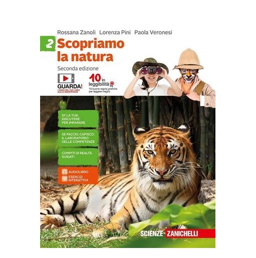 SCOPRIAMO LA NATURA. PER LA SCUOLA MEDIA. CON AGGIORNAMENTO ONLINE. VO - ISBN: 9788808179692