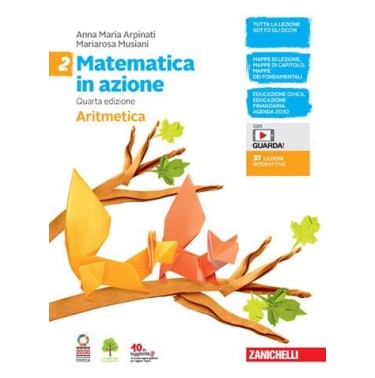 MATEMATICA IN AZIONE VOL. A + B + FASCICOLO VOL. 2 - ISBN: 9788808493668