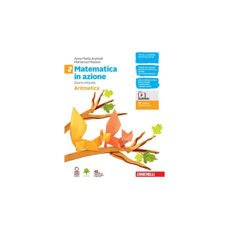 MATEMATICA IN AZIONE VOL. A + B + FASCICOLO VOL. 2 - ISBN: 9788808493668