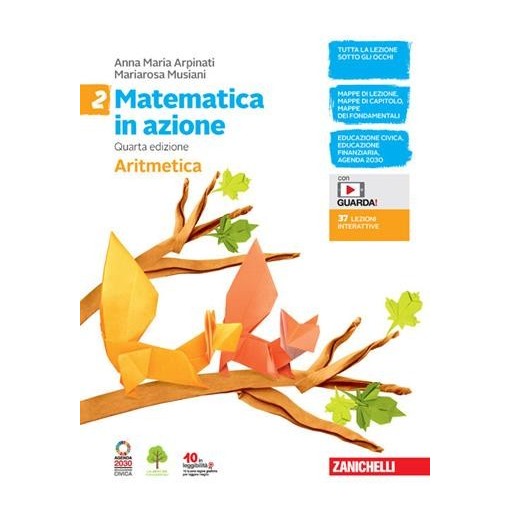 MATEMATICA IN AZIONE VOL. A + B + FASCICOLO VOL. 2 - ISBN: 9788808493668