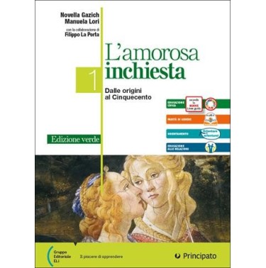 L'AMOROSA INCHIESTA 1 ED VERDE - ISBN: 9788841652695