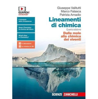 LINEAMENTI DI CHIMICA. DALLA MOLE ALLA CHIMICA DEI VIVENTI. PER LE SCU - ISBN: 9788808428455