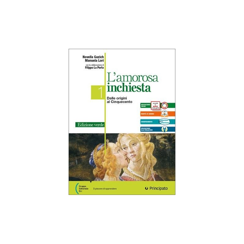 L'AMOROSA INCHIESTA 1 ED VERDE - ISBN: 9788841652695