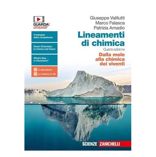 LINEAMENTI DI CHIMICA. DALLA MOLE ALLA CHIMICA DEI VIVENTI. PER LE SCU - ISBN: 9788808428455