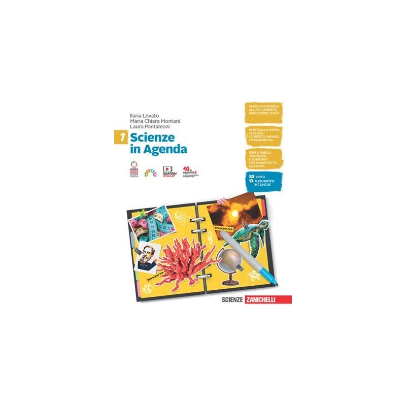 SCIENZE IN AGENDA. CON ESPANSIONE ONLINE. VOL. 1 - ISBN: 9788808420473