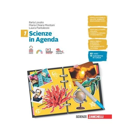 SCIENZE IN AGENDA. CON ESPANSIONE ONLINE. VOL. 1 - ISBN: 9788808420473