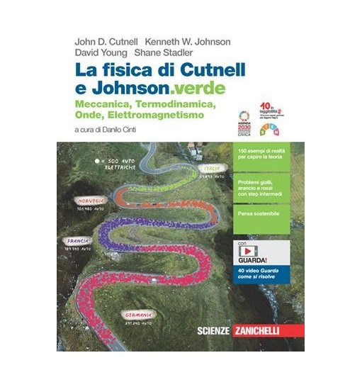 FISICA DI CUTNELL E JOHNSON.VERDE. VOL. UNICO - ISBN: 9788808479778
