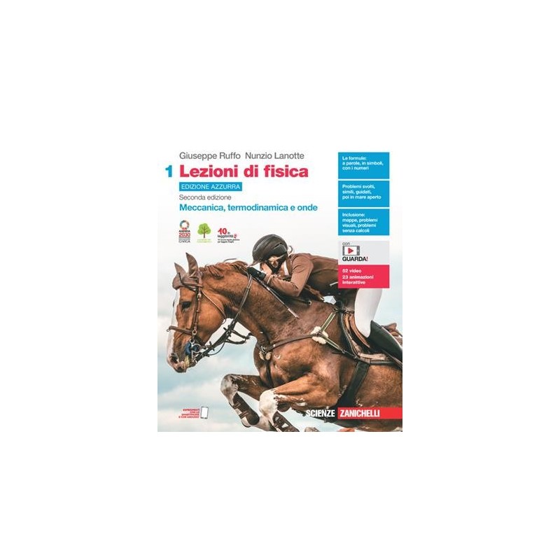 LEZIONI DI FISICA. EDIZ. AZZURRA. PER LE SCUOLE SUPERIORI. CON CONTENU - ISBN: 9788808143532