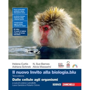 INVITO ALLA BIOLOGIA.BLU. DALLE CELLULE AGLI ORGANISMI CON ESPANSIONI - ISBN: 9788808399885