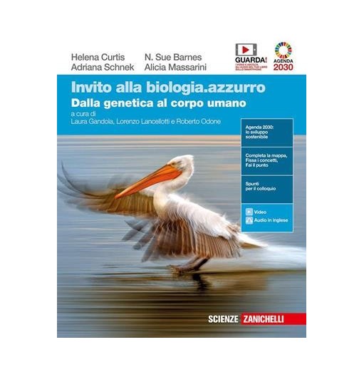 INVITO ALLA BIOLOGIA.AZZURRO. DALLA GENETICA AL CORPO UMANO - ISBN: 9788808969101