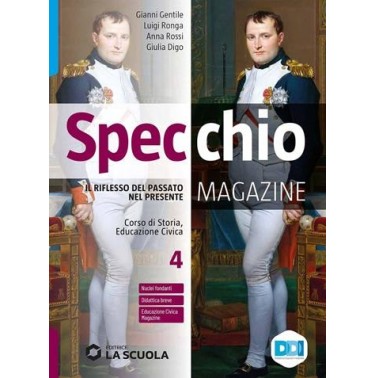 SPECCHIO MAGAZINE VOLUME 4 + CLIL 4 - ED.ALUNNO - ISBN: 9788835055297
