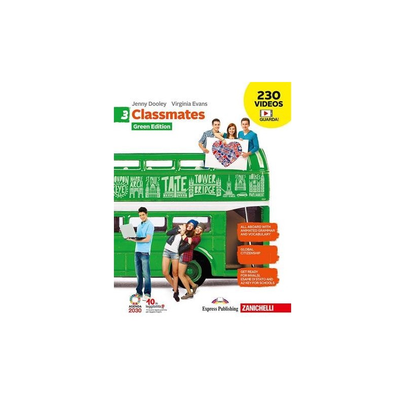 CLASSMATES 3. CORSO DI INGLESE PER LA SCUOLA SECONDARIA DI PRIMO GRADO - ISBN: 9788808905963
