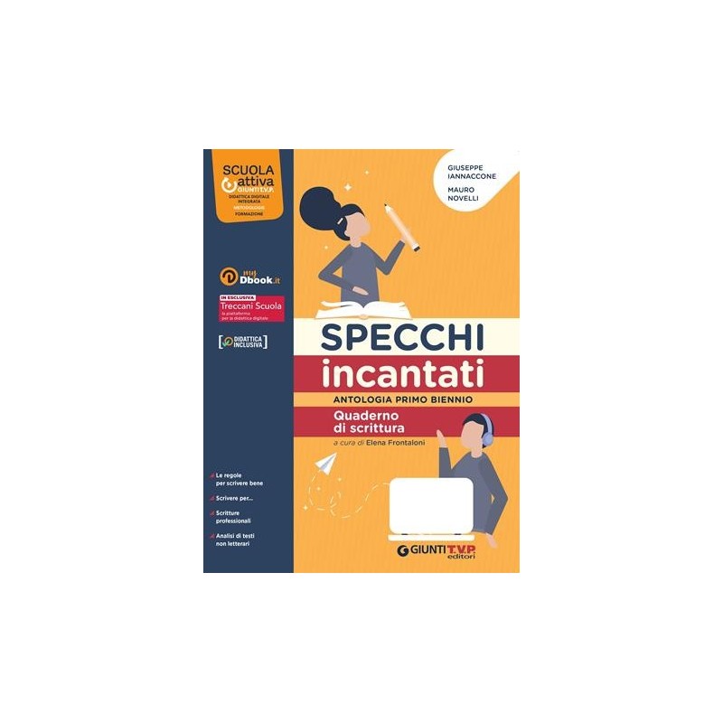 SPECCHI INCANTATI-QUADERNO DI SCRITTURA - ISBN: 9788809901872