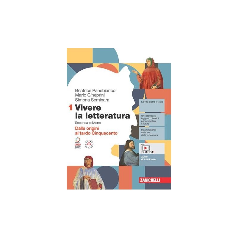 VIVERE LA LETTERATURA VOL. 1 + ANTOLOGIA DELLA COMEMDIA - ISBN: 9788808703590