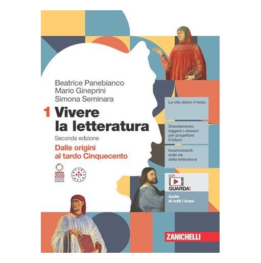 VIVERE LA LETTERATURA VOL. 1 + ANTOLOGIA DELLA COMEMDIA - ISBN: 9788808703590