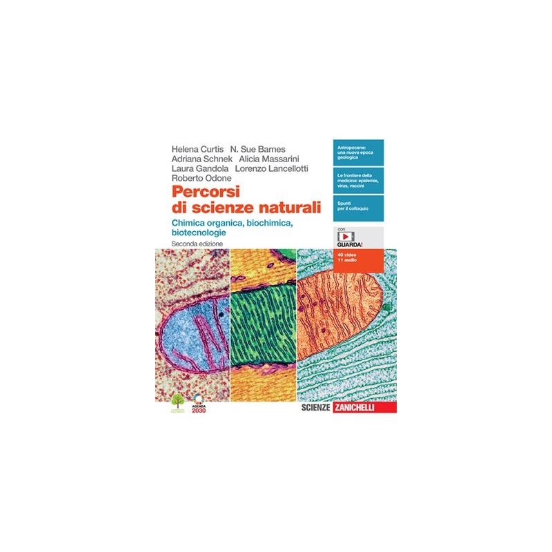 PERCORSI DI SCIENZE NATURALI. CHIMICA ORGANICA, BIOCHIMICA, BIOTECNOLO - ISBN: 9788808750624