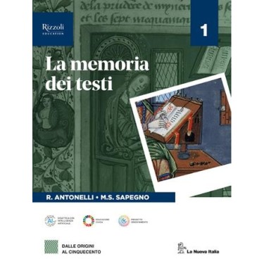 LA MEMORIA DEI TESTI 1+COMUNICARE OGGI+DIVINA COMMEDIA - ISBN: 9788830224698