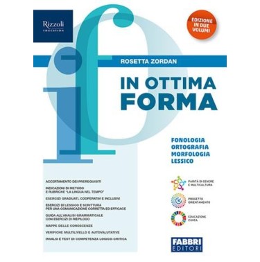 IN OTTIMA FORMA FOML + SINTASSI SEPARATI - ISBN: 9788891590848
