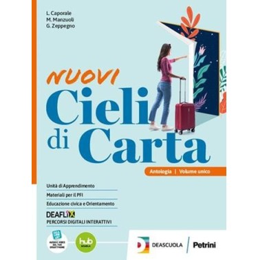 NUOVI CIELI DI CARTA UNICO + GRAMM.BASE + EB - ISBN: 9788849427158