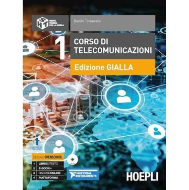 CORSO DI TELECOMUNICAZIONI EDIZIONE GIALLA INFORMATICA VOL. 1