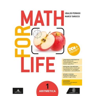 MATH FOR LIFE 1 - ISBN: 9788800364683
